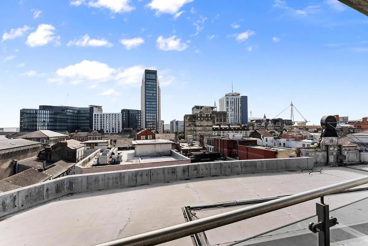 Apartment Central Cardiff Penthouse - Private Rooftop Großbritannien